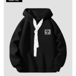 领带卫衣连帽款